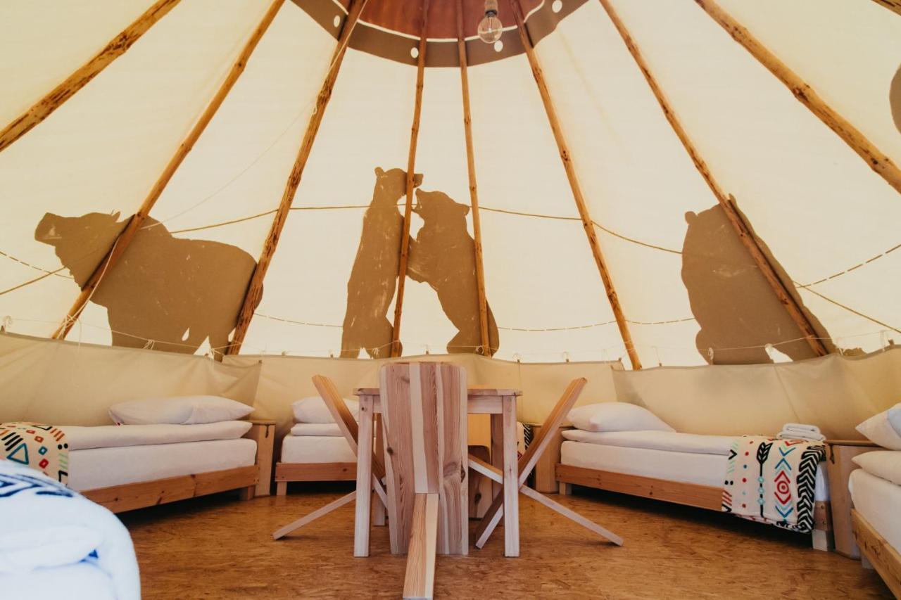 Indiana Camp - 150 M Od Suntago Park Otel Grabce-Towarzystwo Dış mekan fotoğraf