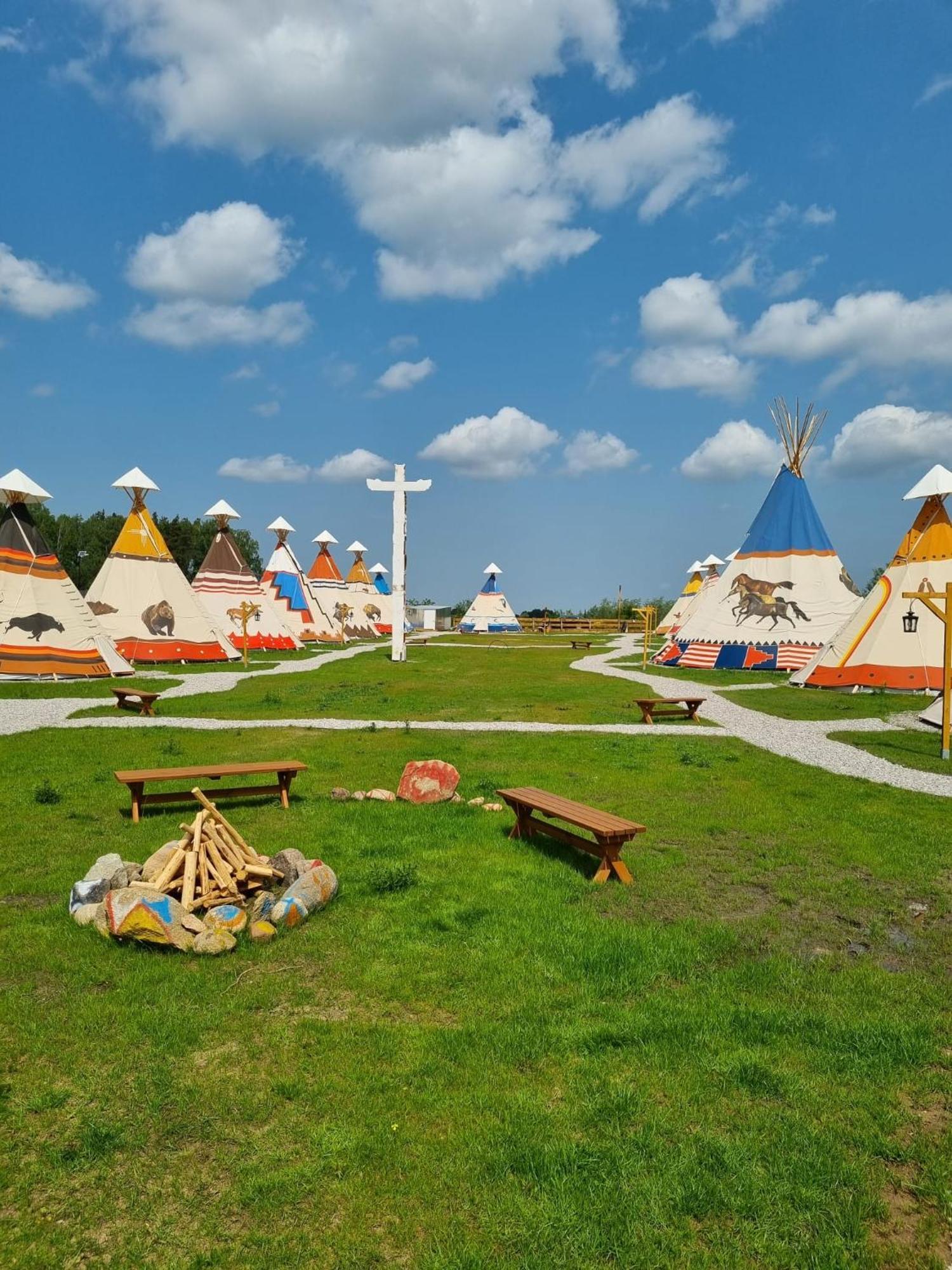 Indiana Camp - 150 M Od Suntago Park Otel Grabce-Towarzystwo Dış mekan fotoğraf